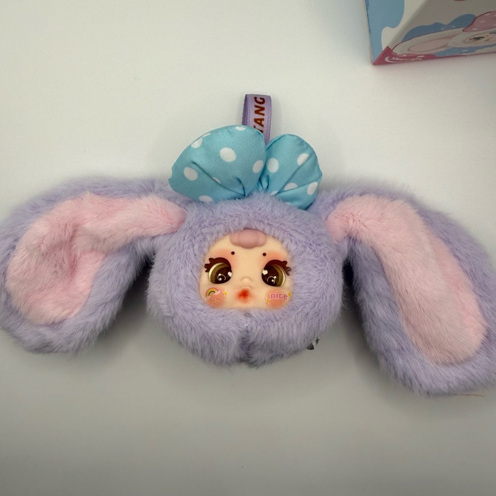 MM Milk Candy Plush Pendant - Purple Bunny
